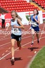 Inter girls 3000 metres, 2015 English Schools, Gateshead. Photo: David T. Hewitson/Sports for All Pics